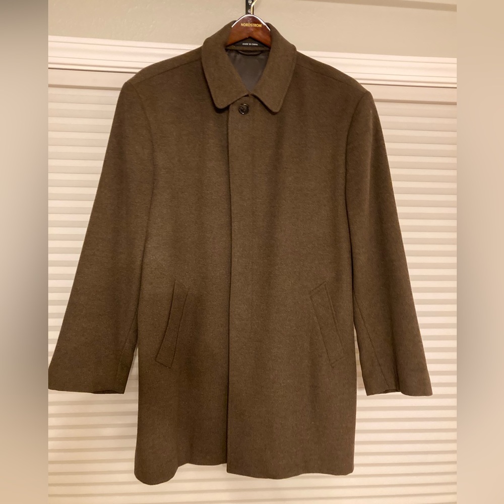 Nordstrom winter wool over coat.
